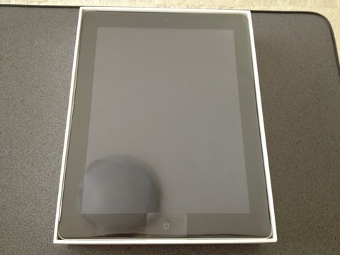 iPad開封の儀